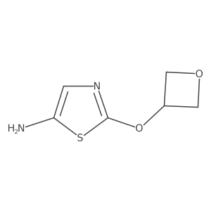 2-(Oxetan-3-yloxy)-1,3-thiazol-5-amine结构式