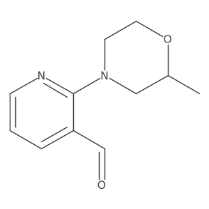 2-(2-Methylmorpholin-4-yl)pyridine-3-carbaldehyde Structure
