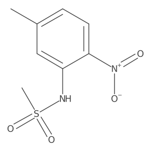 N-(5-Methyl-2-nitrophenyl)methanesulfonamide Structure