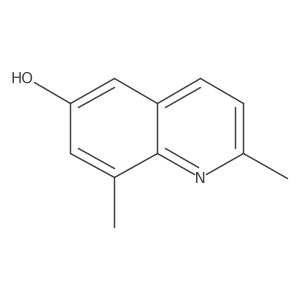 2,8-Dimethylquinolin-6-ol结构式