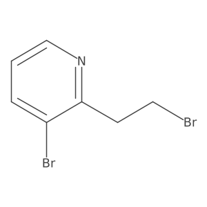 3-Bromo-2-(2-bromoethyl)pyridine结构式