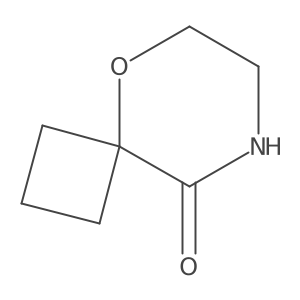 5-Oxa-8-azaspiro[3.5]nonan-9-one Structure
