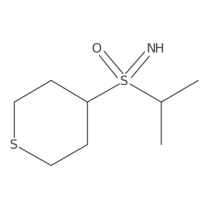 Imino(propan-2-yl)(thian-4-yl)-lambda6-sulfanone结构式
