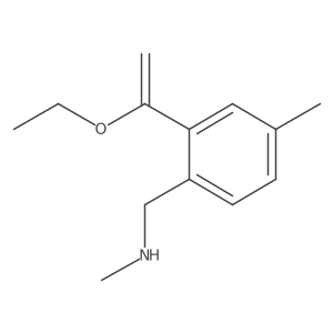 {[2-(1-Ethoxyethenyl)-4-methylphenyl]methyl}(methyl)amine结构式
