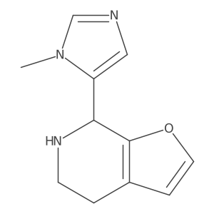 5-{4H,5H,6H,7H-furo[2,3-c]pyridin-7-yl}-1-methyl-1H-imidazole Structure