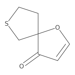 1-Oxa-7-thiaspiro[4.4]non-2-en-4-one结构式