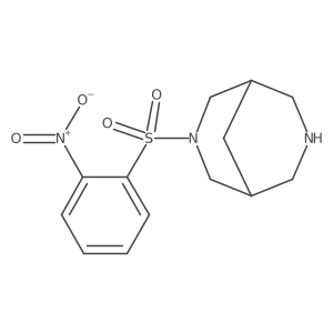 3-(2-Nitrobenzenesulfonyl)-3,7-diazabicyclo[3.3.1]nonane Structure