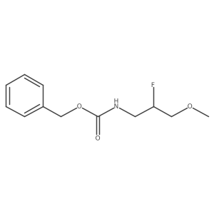 benzyl N-(2-fluoro-3-methoxypropyl)carbamate Structure
