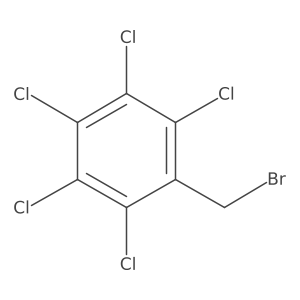 Pentachlorobenzyl bromide Structure