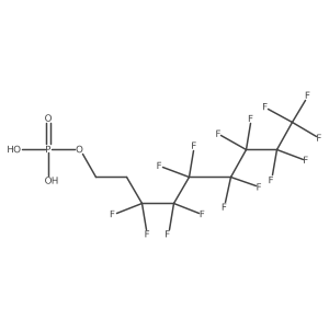 7:2 Fluorotelomer dihydrogen phosphate结构式