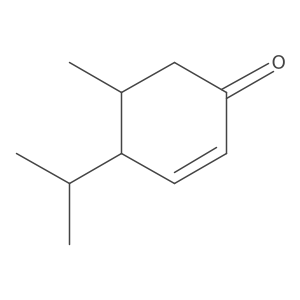 2-Cyclohexen-1-one, 5-methyl-4-(1-methylethyl)- Structure