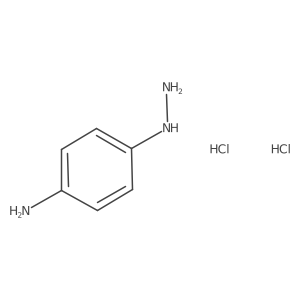 4-hydrazinoaniline;dihydrochloride Structure
