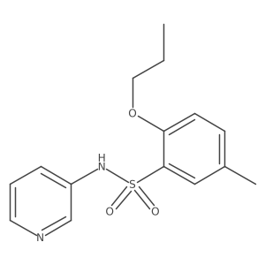 5-methyl-2-propoxy-N-(3-pyridinyl)benzenesulfonamide Structure