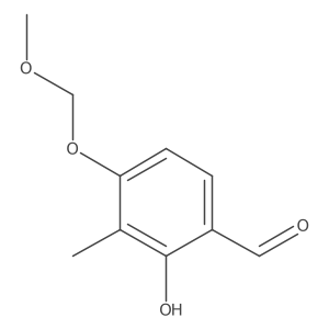 2-Hydroxy-4-(methoxymethoxy)-3-methylbenzaldehyde Structure