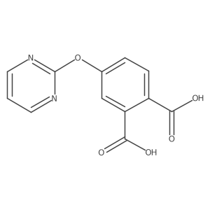 4-(Pyrimidin-2-yloxy)phthalic acid Structure