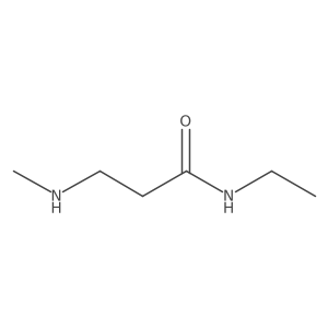 N-ethyl-3-(methylamino)propanamide Structure
