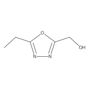 (5-Ethyl-1,3,4-oxadiazol-2-yl)methanol Structure