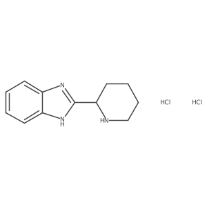 2-(Piperidin-2-yl)-1H-benzo[d]imidazole dihydrochloride Structure