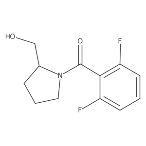 2-Pyrrolidinemethanol, 1-(2,6-difluorobenzoyl)-, (S)-结构式