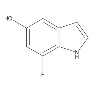 7-fluoro-1H-indol-5-ol Structure