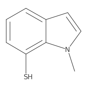 1H-Indole-7-thiol, 1-methyl-结构式