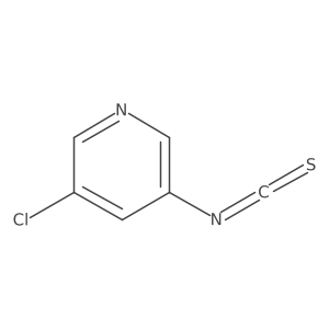 3-Chloro-5-isothiocyanatopyridine Structure