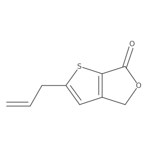 2-(Prop-2-en-1-yl)thieno[2,3-C]furan-6(4H)-one Structure