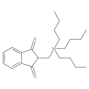 2-((Tributylstannyl)methyl)isoindoline-1,3-dione结构式