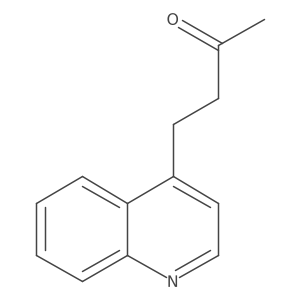 4-(Quinolin-4-yl)butan-2-one Structure