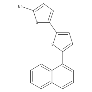 5-Bromo-5a(2)-(1-naphthalenyl)-2,2a(2)-bithiophene Structure