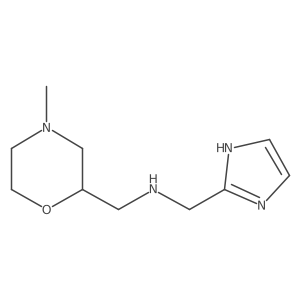 (1H-Imidazol-2-ylmethyl)[(4-methylmorpholin-2-yl)methyl]amine结构式