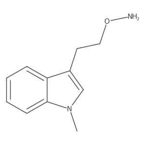 O-[2-(1-methyl-1H-indol-3-yl)ethyl]hydroxylamine Structure
