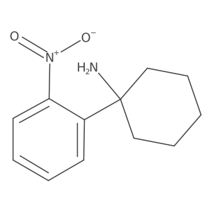 1-(2-Nitrophenyl)cyclohexan-1-amine结构式