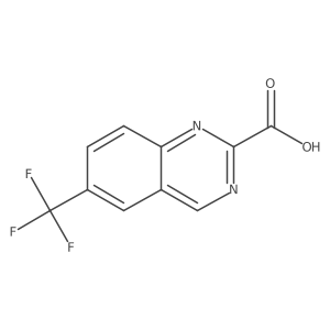 6-(Trifluoromethyl)quinazoline-2-carboxylic acid Structure
