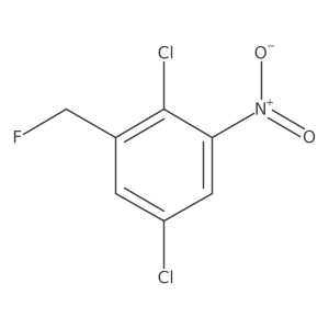 1,4-Dichloro-2-fluoromethyl-6-nitrobenzene结构式