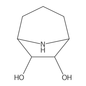8-Azabicyclo[3.2.1]octane-6,7-diol Structure