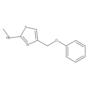 N-Methyl-4-(phenoxymethyl)thiazol-2-amine Structure