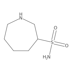 Azepane-3-sulfonamide结构式