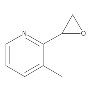 3-methyl-2-[(2S)-oxiran-2-yl]pyridine结构式