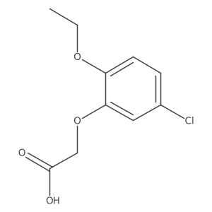 2-(5-Chloro-2-ethoxyphenoxy)acetic acid结构式
