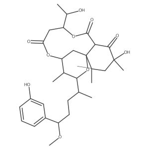 Neo-debromoaplysiatoxin A Structure