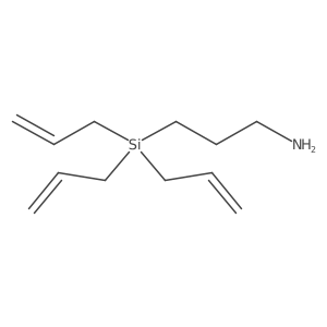 3-(Tri-2-propen-1-ylsilyl)-1-propanamine结构式