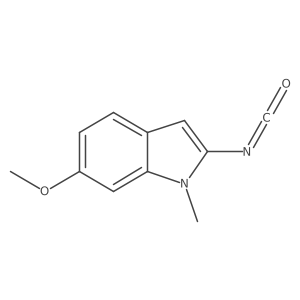 2-isocyanato-6-methoxy-1-methyl-1H-indole Structure