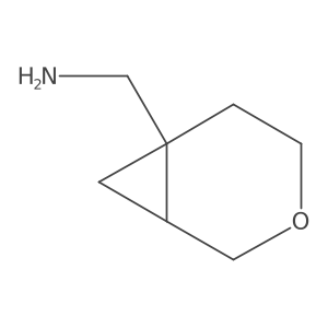 rac-1-[(1R,6S)-3-oxabicyclo[4.1.0]heptan-6-yl]methanamine Structure