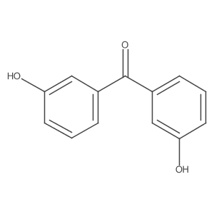 3,3'-Dihydroxybenzophenone结构式