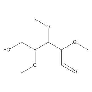 2,3,4-Tri-o-methyl-d-xylose结构式