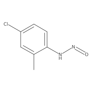 Diazene, (4-chloro-2-methylphenyl)hydroxy-, (E)- Structure