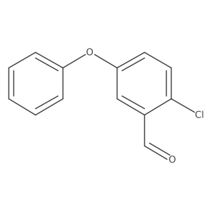 2-Chloro-5-phenoxybenzaldehyde结构式