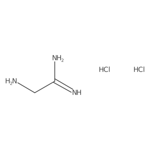 Aminoacetamidine dihydrochloride Structure