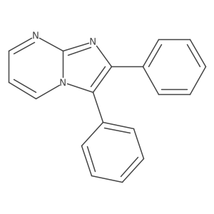 2,3-Diphenylimidazo[1,2-a]pyrimidine Structure